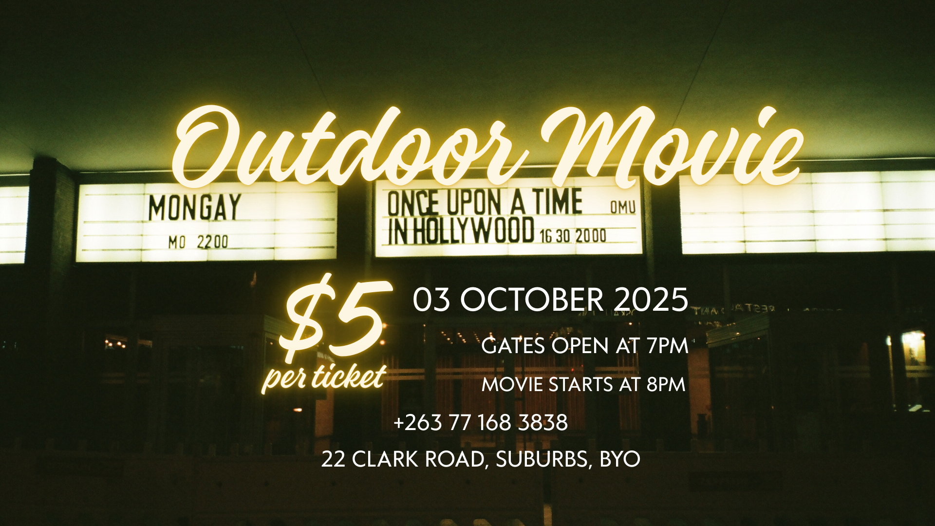 Outdoor Movie Night At Lumiere